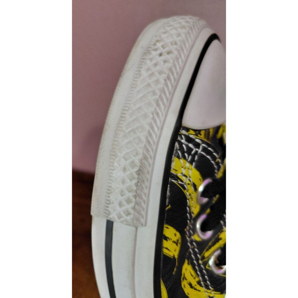 Converse x Andy Warhol Banana Print Low Top Sneakers Size W8/M6 RARE - Picture 11 of 12